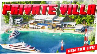 Thumbnail of the Minecraft Bedrock Marketplace product Private Villa created by Dalibu Studios.