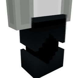 Thumbnail of the Minecraft Bedrock Marketplace product RGB Black Wave Stripes Trousers created by Dalibu Studios.