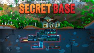 Thumbnail of the Minecraft Bedrock Marketplace product Secret Base created by Dalibu Studios.