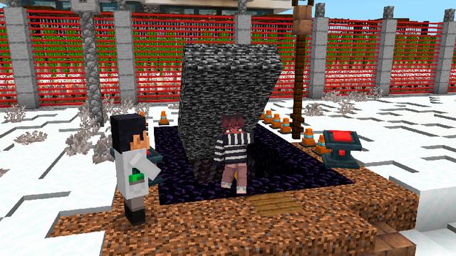 Screenshot of the Minecraft Bedrock Marketplace product Security Mansion created by Dalibu Studios.