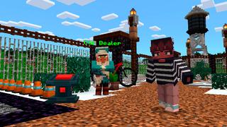 Screenshot of the Minecraft Bedrock Marketplace product Security Mansion created by Dalibu Studios.