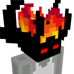Thumbnail of the Minecraft Bedrock Marketplace product Shadow Fire Head created by Dalibu Studios.