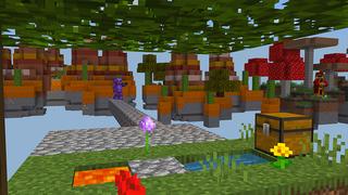 Screenshot of the Minecraft Bedrock Marketplace product Skyblock+ Bundle created by Dalibu Studios.