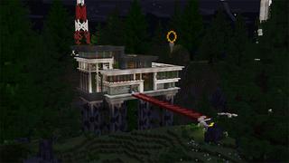 Screenshot of the Minecraft Bedrock Marketplace product Super Secure Villa created by Dalibu Studios.