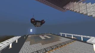 Screenshot of the Minecraft Bedrock Marketplace product Supervillain Base created by Dalibu Studios.