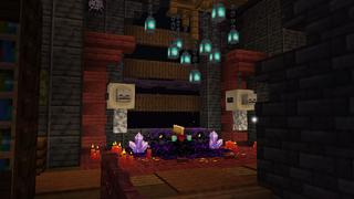 Screenshot of the Minecraft Bedrock Marketplace product The Spooky Mansion Secret created by Dalibu Studios.