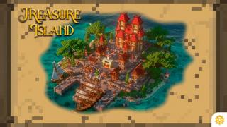 Thumbnail of the Minecraft Bedrock Marketplace product Treasure Island created by Dalibu Studios.