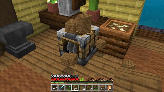 Screenshot of the Minecraft Bedrock Marketplace product Uncrafter+ Add-On created by Dalibu Studios.