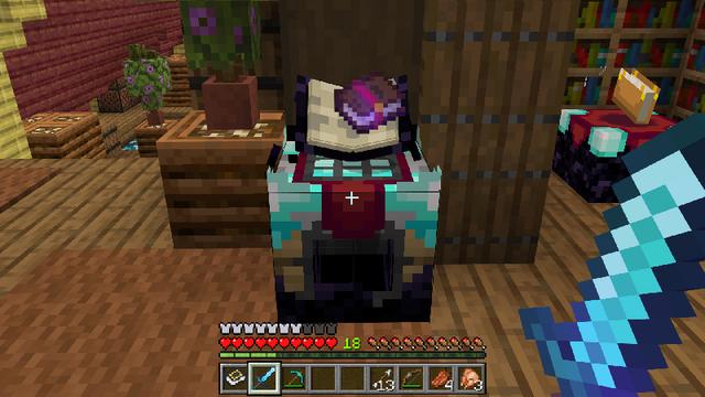 Screenshot of the Minecraft Bedrock Marketplace product Uncrafter+ Add-On created by Dalibu Studios.