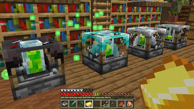 Screenshot of the Minecraft Bedrock Marketplace product Uncrafter+ Add-On created by Dalibu Studios.