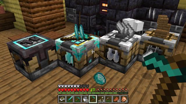 Screenshot of the Minecraft Bedrock Marketplace product Uncrafter+ Add-On created by Dalibu Studios.