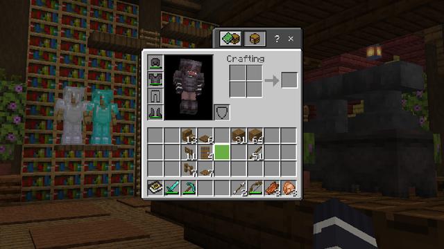 Screenshot of the Minecraft Bedrock Marketplace product Uncrafter+ Add-On created by Dalibu Studios.