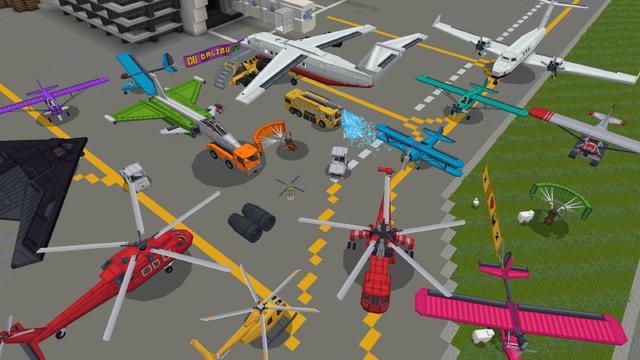 Screenshot of the Minecraft Bedrock Marketplace product Vehicles Add-On created by Dalibu Studios.