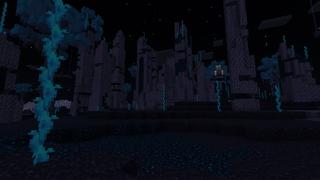 Screenshot of the Minecraft Bedrock Marketplace product Warden Biome created by Dalibu Studios.