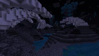 Screenshot of the Minecraft Bedrock Marketplace product Warden Biome created by Dalibu Studios.