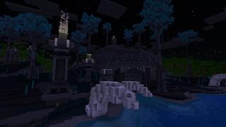 Screenshot of the Minecraft Bedrock Marketplace product Warden Biome created by Dalibu Studios.