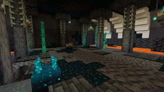 Screenshot of the Minecraft Bedrock Marketplace product Warden Pyramid created by Dalibu Studios.