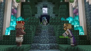 Screenshot of the Minecraft Bedrock Marketplace product Alien Weapons created by Dark Lab Creations.