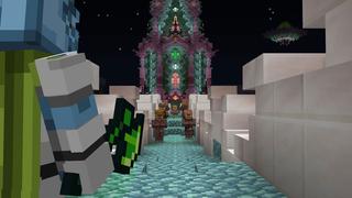 Screenshot of the Minecraft Bedrock Marketplace product Alien Weapons created by Dark Lab Creations.