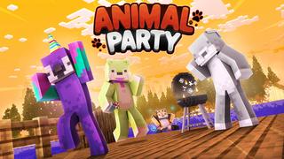 Thumbnail of the Minecraft Bedrock Marketplace product Animal Party created by Dark Lab Creations.