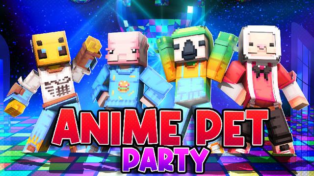 Thumbnail of the Minecraft Bedrock Marketplace product Anime Pet Party created by Dark Lab Creations.