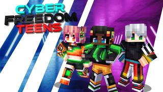 Thumbnail of the Minecraft Bedrock Marketplace product Cyber Freedom Teens created by Dark Lab Creations.