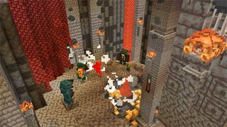 Screenshot of the Minecraft Bedrock Marketplace product Dark Academia created by Dark Lab Creations.