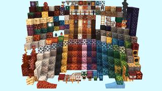 Screenshot of the Minecraft Bedrock Marketplace product Dark Academia created by Dark Lab Creations.