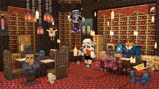 Screenshot of the Minecraft Bedrock Marketplace product Dark Academia created by Dark Lab Creations.