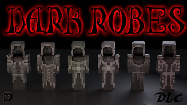 Thumbnail of the Minecraft Bedrock Marketplace product Dark Robes created by Dark Lab Creations.