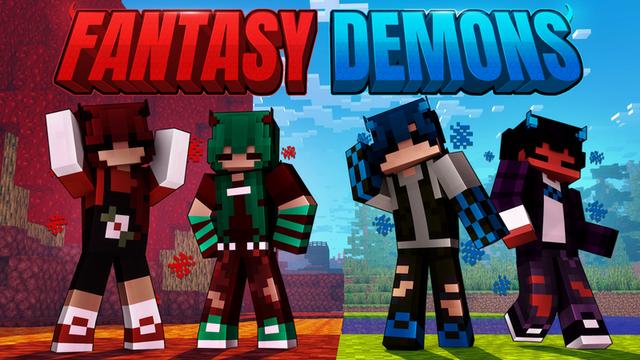 Thumbnail of the Minecraft Bedrock Marketplace product Fantasy Demons created by Dark Lab Creations.