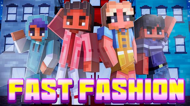 Thumbnail of the Minecraft Bedrock Marketplace product Fast Fashion created by Dark Lab Creations.
