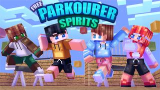 Thumbnail of the Minecraft Bedrock Marketplace product Free Parkourer Spirits created by Dark Lab Creations.
