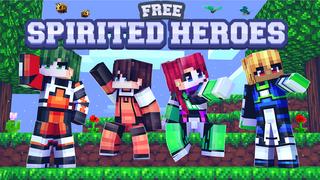 Thumbnail of the Minecraft Bedrock Marketplace product Free Spirited Heroes created by Dark Lab Creations.