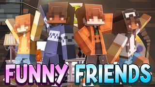 Thumbnail of the Minecraft Bedrock Marketplace product Funny Friends created by Dark Lab Creations.