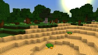 Screenshot of the Minecraft Bedrock Marketplace product Garden Aesthetic Resource Pack created by Dark Lab Creations.