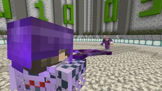 Screenshot of the Minecraft Bedrock Marketplace product Hacker Ores created by Dark Lab Creations.