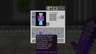 Screenshot of the Minecraft Bedrock Marketplace product Hacker Ores created by Dark Lab Creations.