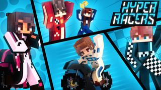 Thumbnail of the Minecraft Bedrock Marketplace product Hyper Racers created by Dark Lab Creations.