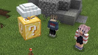 Screenshot of the Minecraft Bedrock Marketplace product Lucky Air Drops created by Dark Lab Creations.