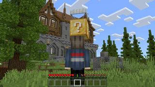 Screenshot of the Minecraft Bedrock Marketplace product Lucky Air Drops created by Dark Lab Creations.