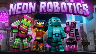 Thumbnail of the Minecraft Bedrock Marketplace product Neon Robotics created by Dark Lab Creations.