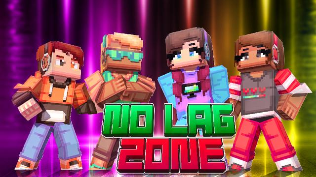 Thumbnail of the Minecraft Bedrock Marketplace product No Lag Zone created by Dark Lab Creations.