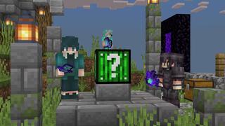 Screenshot of the Minecraft Bedrock Marketplace product One Block Hacker created by Dark Lab Creations.