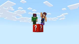 Screenshot of the Minecraft Bedrock Marketplace product One Block TNT created by Dark Lab Creations.