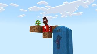 Screenshot of the Minecraft Bedrock Marketplace product One Block TNT created by Dark Lab Creations.