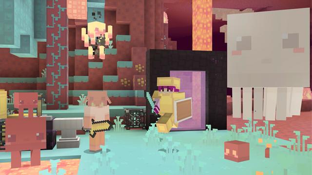 Screenshot of the Minecraft Bedrock Marketplace product Pastel Paradise created by Dark Lab Creations.
