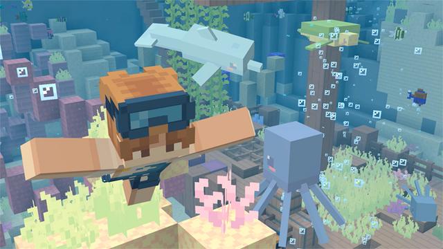 Screenshot of the Minecraft Bedrock Marketplace product Pastel Paradise created by Dark Lab Creations.
