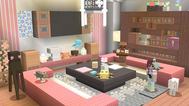 Screenshot of the Minecraft Bedrock Marketplace product Pastel Paradise created by Dark Lab Creations.