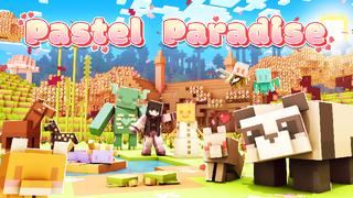 Thumbnail of the Minecraft Bedrock Marketplace product Le paradis des pastels created by Dark Lab Creations.